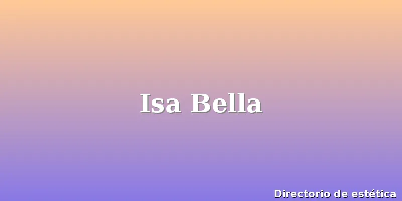 Isa Bella