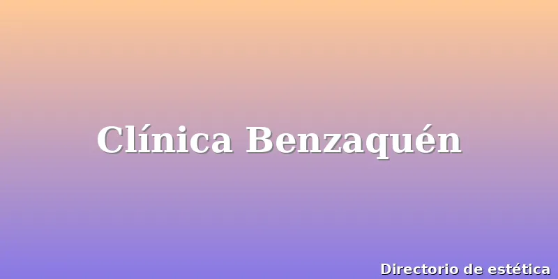Clínica Benzaquén