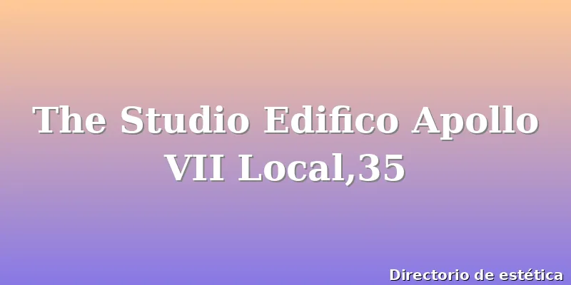 The Studio Edifico Apollo VII Local,35