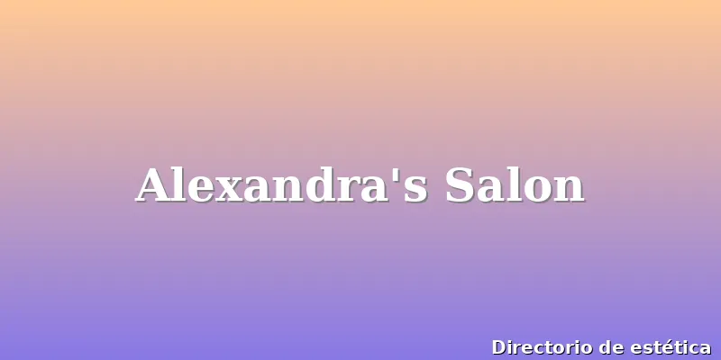 Alexandra's Salon