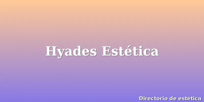 Hyades Estética