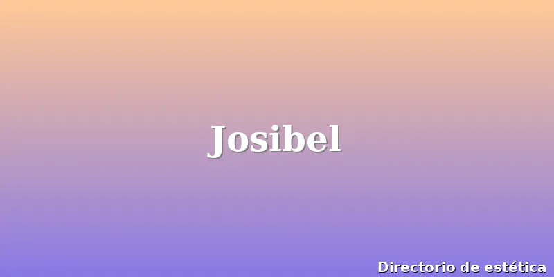 Josibel