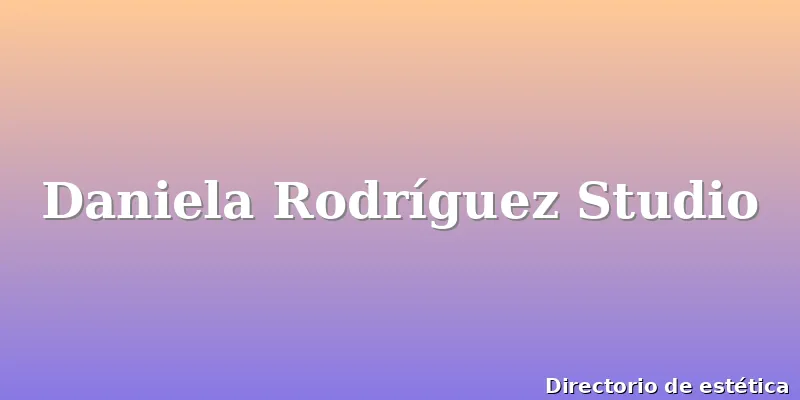 Daniela Rodríguez Studio