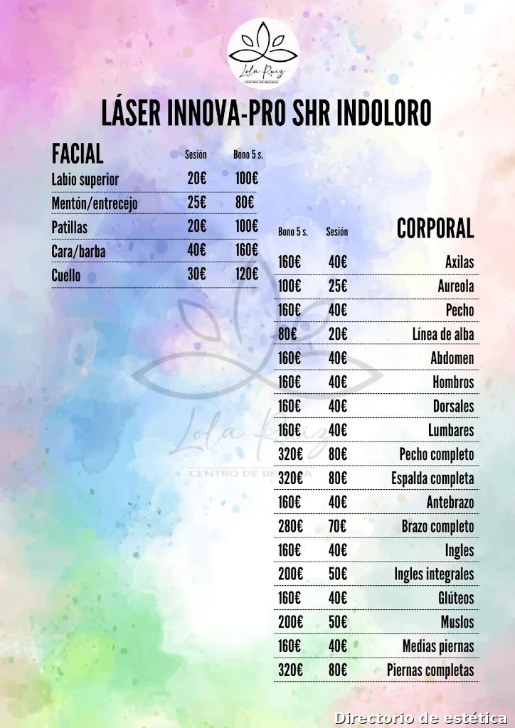 Lola Ruiz - Centro de Belleza