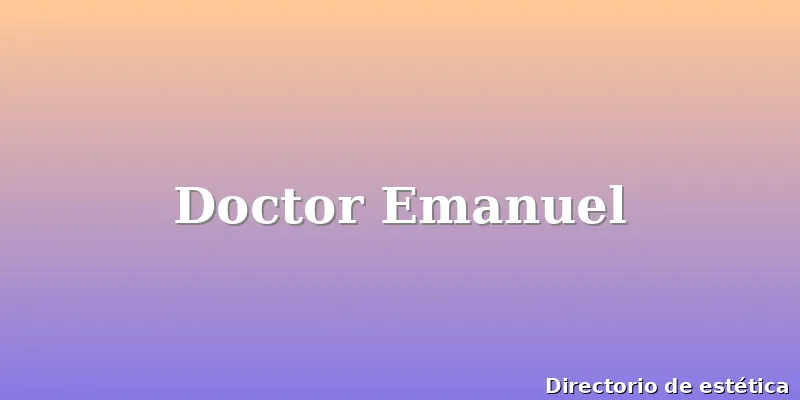 Doctor Emanuel