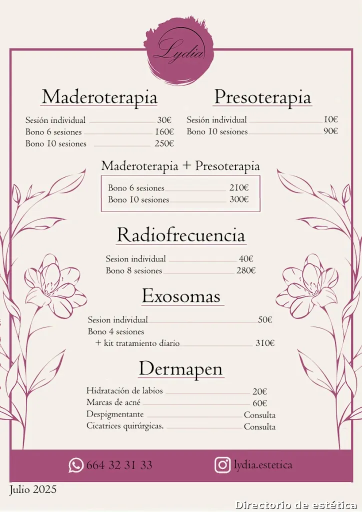 Lydia Estética y bienestar