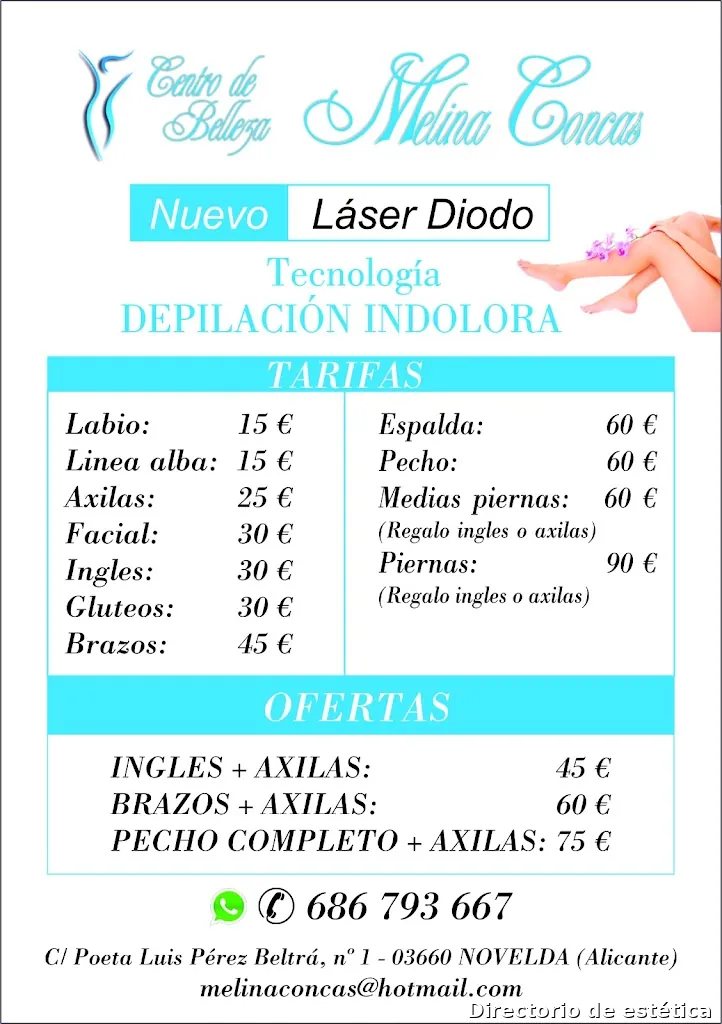 Centro De Belleza Melina Concas