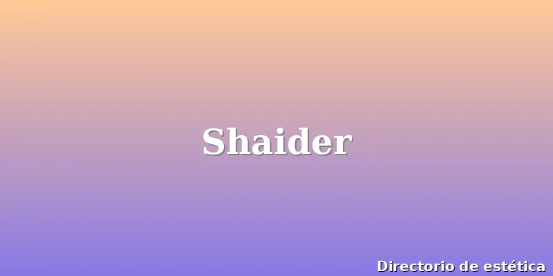 Shaider